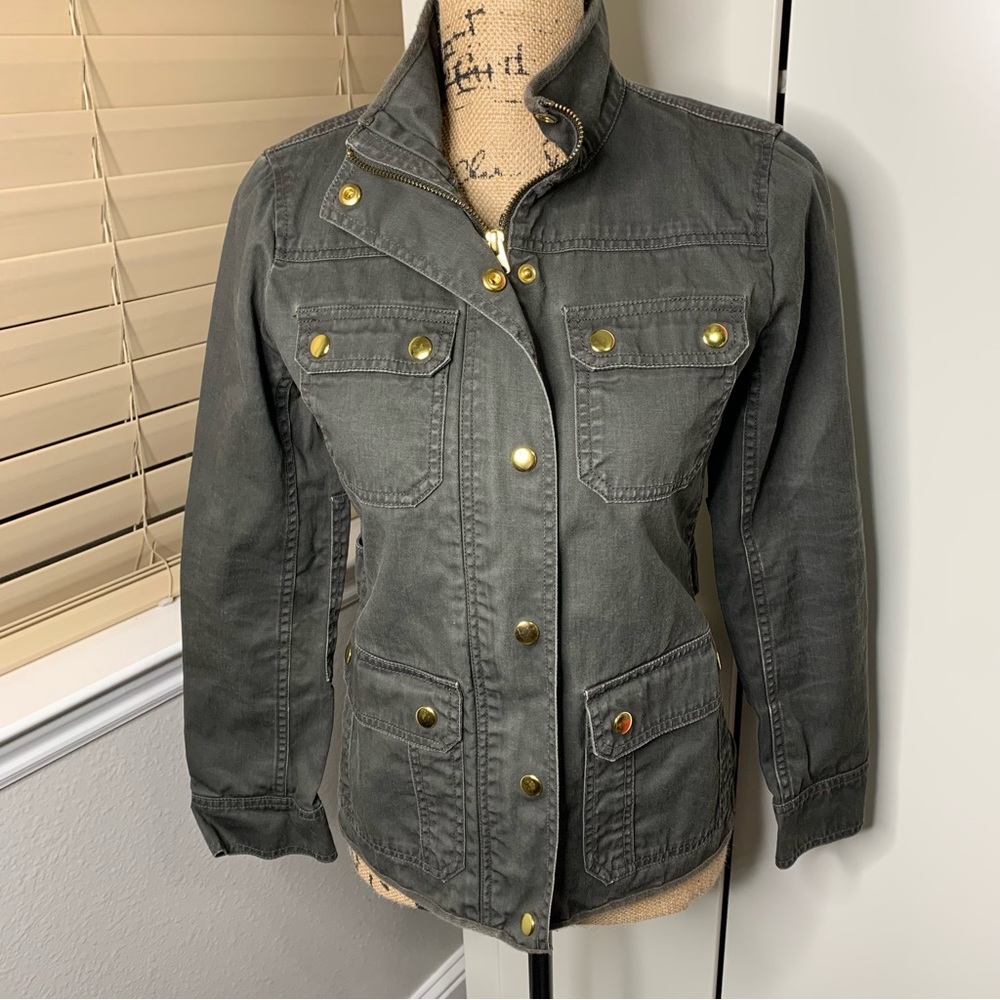 J. Crew Relaxed Boyfriend Field Jacket